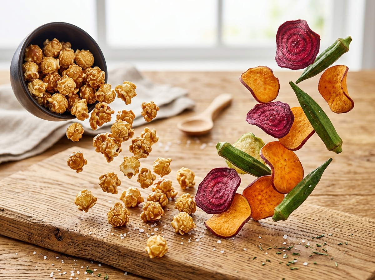 Snacks That Stay Crisp From Plant to Pop.